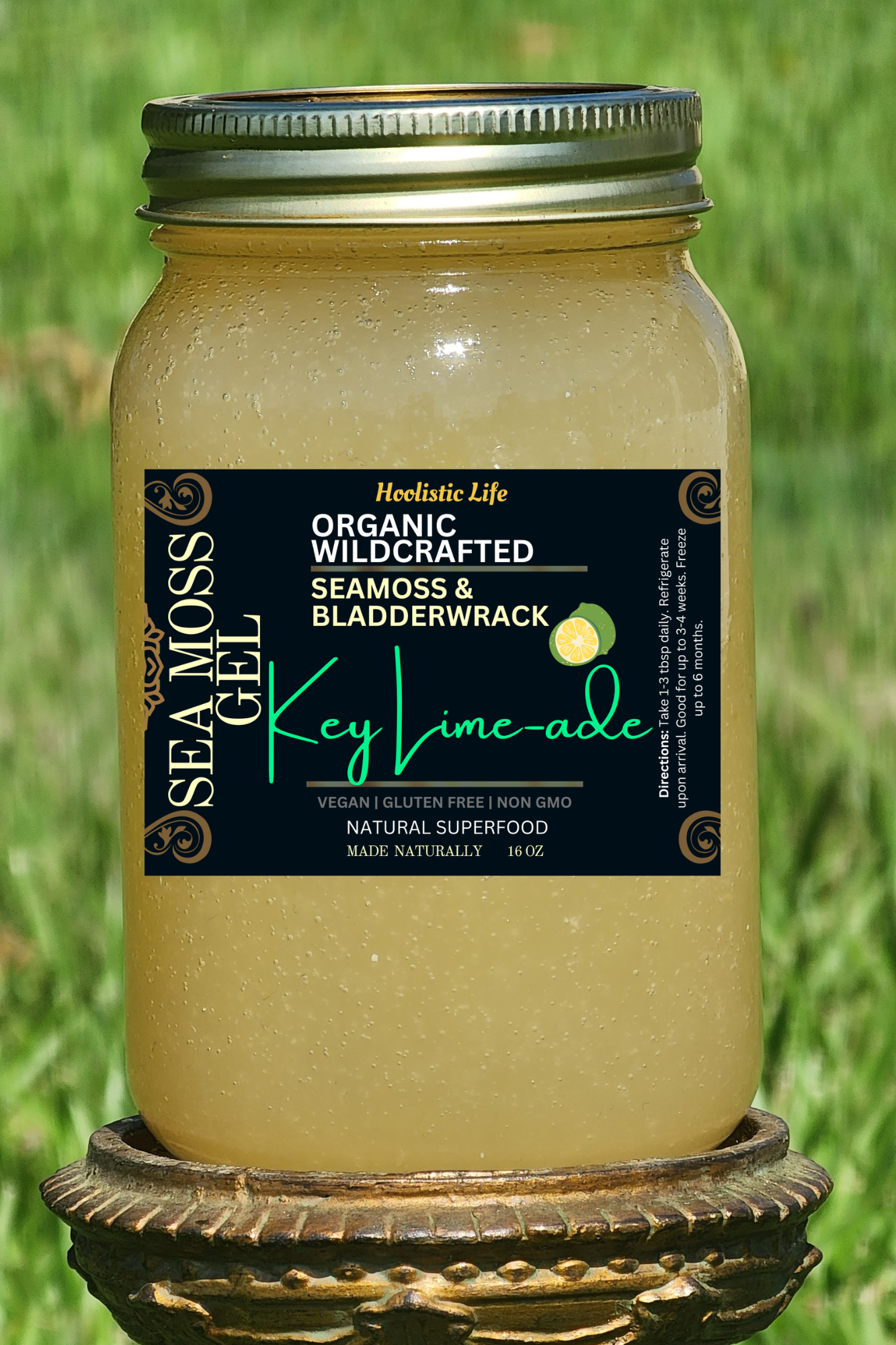 Key Lime-ade Sea Moss Gel